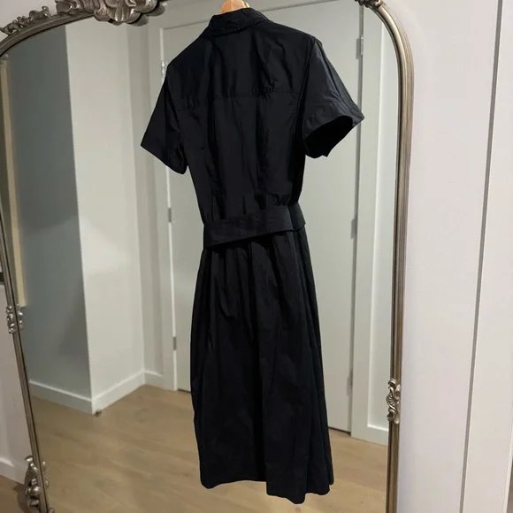 Veronica Beard Tabby Poplin Shirt Dress - Picture 4 of 8